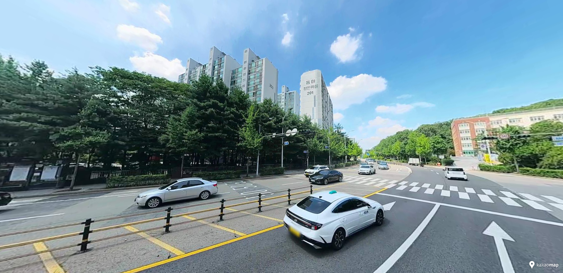 정든마을 동아2단지 실제 전경